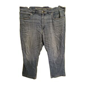 Duluth Trading Co Ballroom Double Flex Relaxed Fit Jeans Men's 40x26 Denim Pants